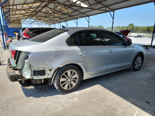 3VW1K7AJ8FM342894 - 2015 VOLKSWAGEN JETTA BASE SILVER photo 3