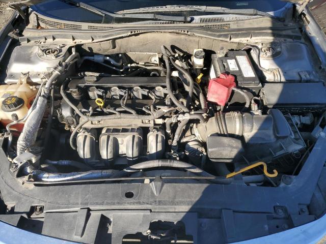 3FAHP0HA9CR199765 - 2012 FORD FUSION SE GRAY photo 11