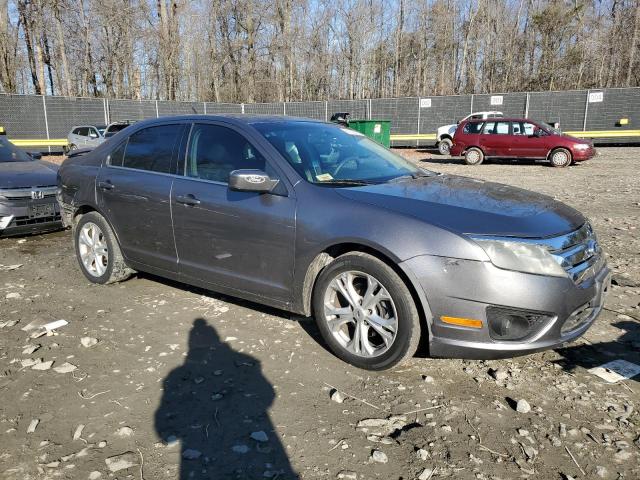 3FAHP0HA9CR199765 - 2012 FORD FUSION SE GRAY photo 4