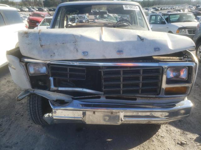 1FTCF10D1BUA07085 - 1981 FORD F100 WHITE photo 11