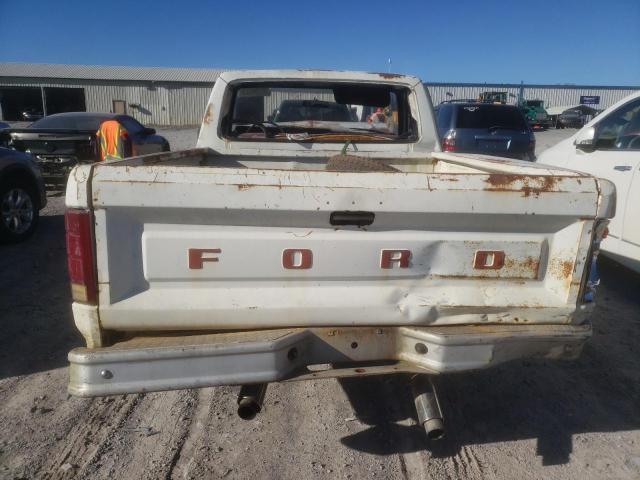 1FTCF10D1BUA07085 - 1981 FORD F100 WHITE photo 6