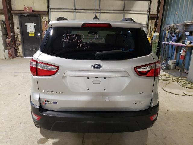 MAJ6P1ULXJC171781 - 2018 FORD ECOSPORT SE SILVER photo 6