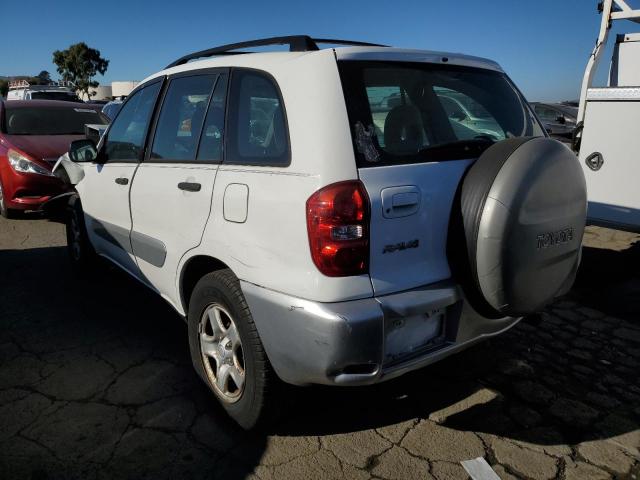 JTEHD20V846011406 - 2004 TOYOTA RAV4 WHITE photo 2