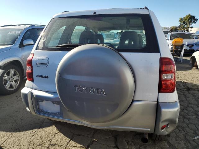 JTEHD20V846011406 - 2004 TOYOTA RAV4 WHITE photo 6