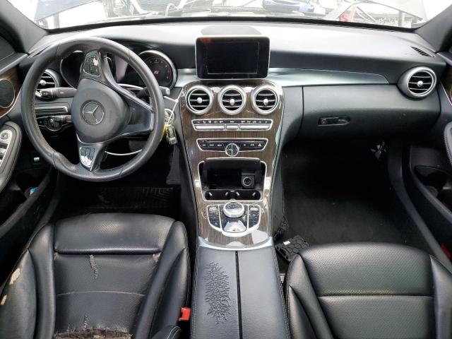 55SWF4KB9JU257626 - 2018 MERCEDES-BENZ C 300 4MATIC BLACK photo 8