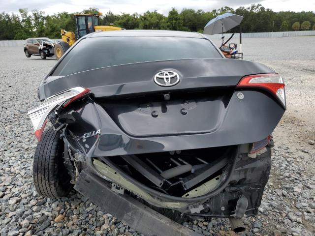 2T1BURHE6GC505557 - 2016 TOYOTA COROLLA L BLACK photo 6