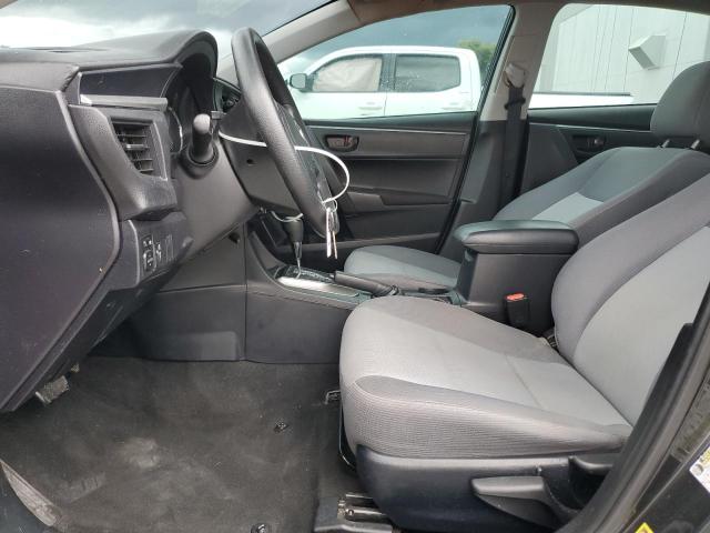 2T1BURHE6GC505557 - 2016 TOYOTA COROLLA L BLACK photo 7