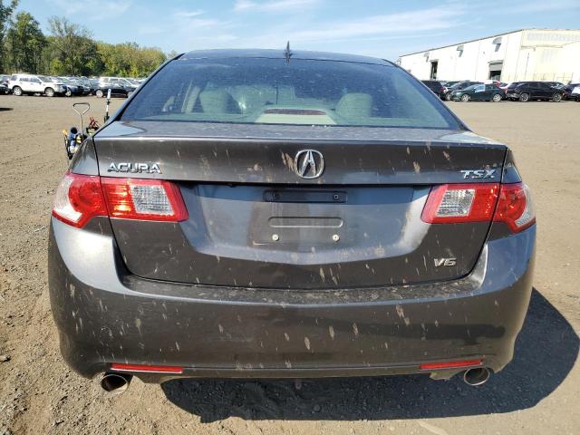 JH4CU4F63AC002201 - 2010 ACURA TSX GRAY photo 6