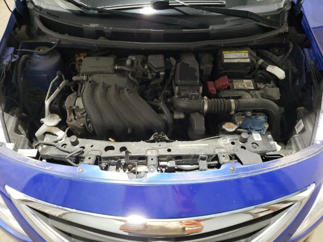 3N1CN7AP0GL904756 - 2016 NISSAN VERSA S BLUE photo 11