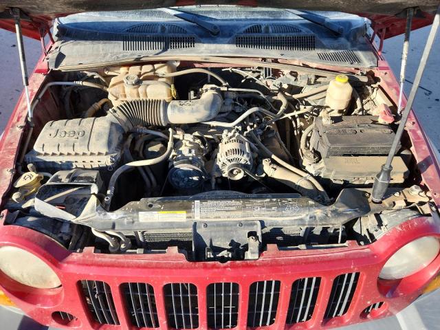 1J4GL48K05W696988 - 2005 JEEP LIBERTY SPORT 红色 照片 12