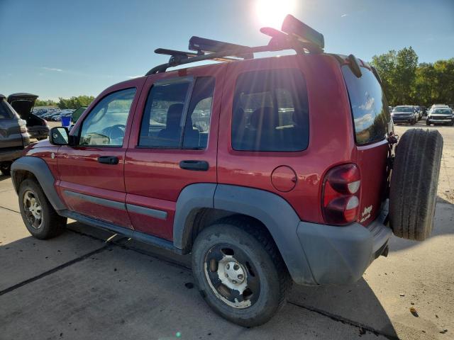 1J4GL48K05W696988 - 2005 JEEP LIBERTY SPORT 红色 照片 2