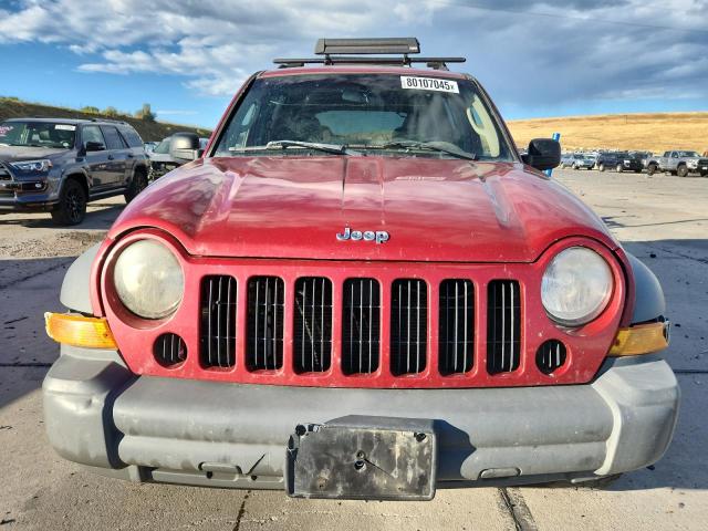 1J4GL48K05W696988 - 2005 JEEP LIBERTY SPORT 红色 照片 5