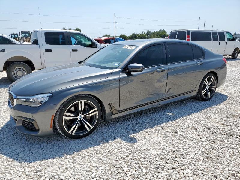 WBA7E2C57KB217956 - 2019 BMW 740 I GRAY photo 1