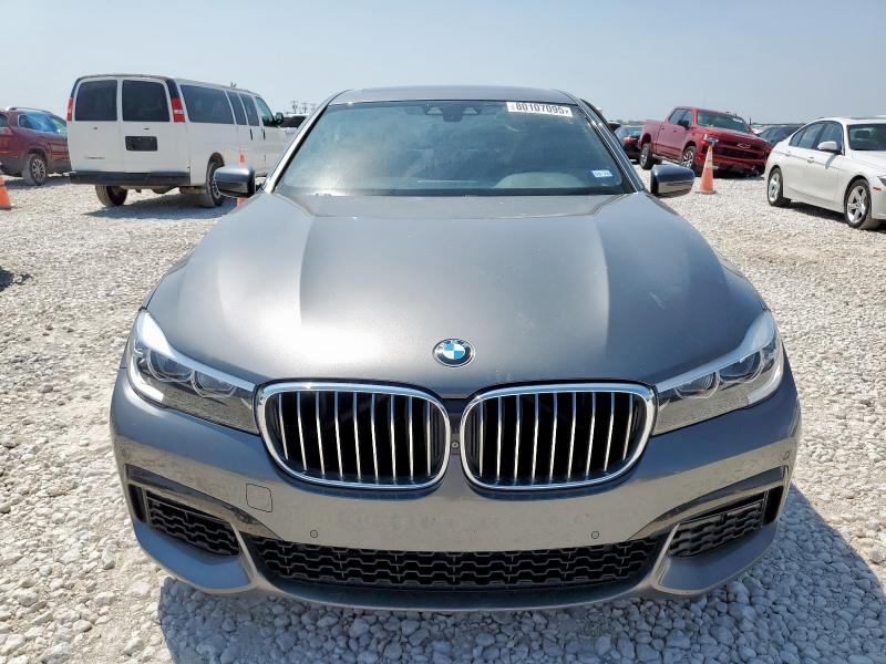 WBA7E2C57KB217956 - 2019 BMW 740 I GRAY photo 5