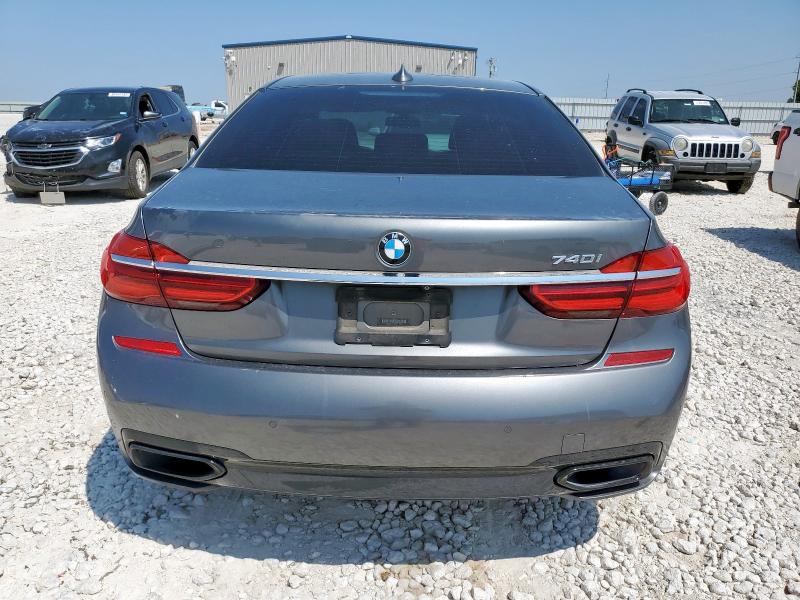 WBA7E2C57KB217956 - 2019 BMW 740 I GRAY photo 6