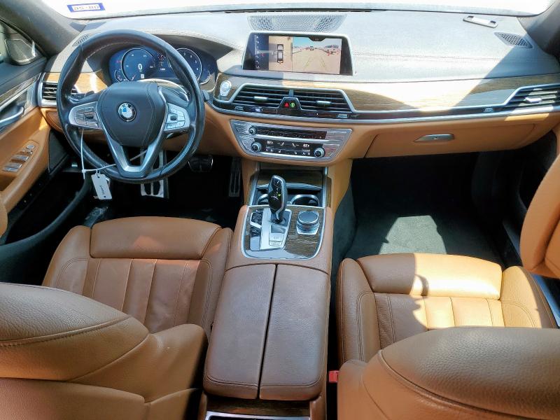 WBA7E2C57KB217956 - 2019 BMW 740 I GRAY photo 8