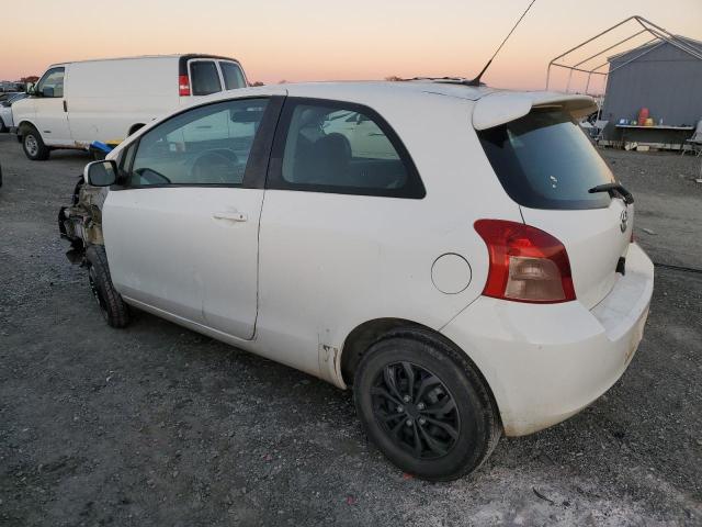 JTDJT923X75091797 - 2007 TOYOTA YARIS WHITE photo 2