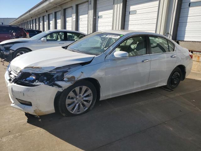 1HGCR2F85FA247529 - 2015 HONDA ACCORD EXL WHITE photo 1