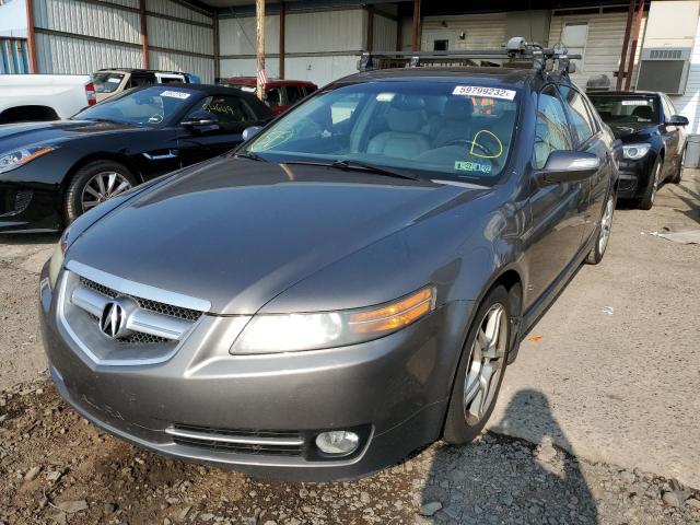 19UUA66228A040002 - 2008 ACURA TL SILVER photo 2