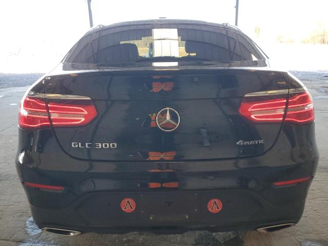 WDC0J4KB7KF501299 - 2019 MERCEDES-BENZ GLC COUPE 300 4MATIC BLACK photo 6