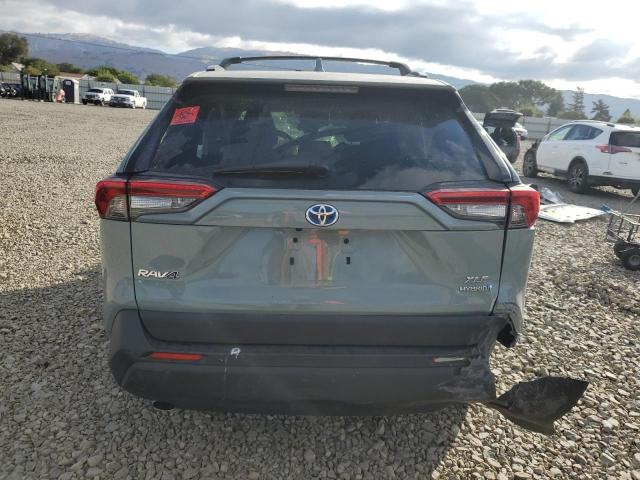 JTMRWRFVXKD009443 - 2019 TOYOTA RAV4 XLE Կանաչ լուսանկար 6