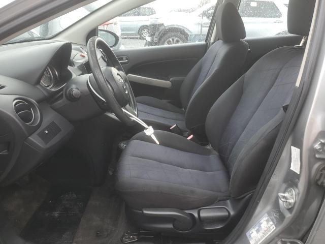JM1DE1KYXC0142081 - 2012 MAZDA MAZDA2 SILVER photo 7