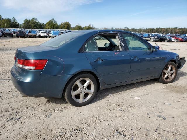 5NPEU46F37H212160 - 2007 HYUNDAI SONATA SE BLUE photo 3