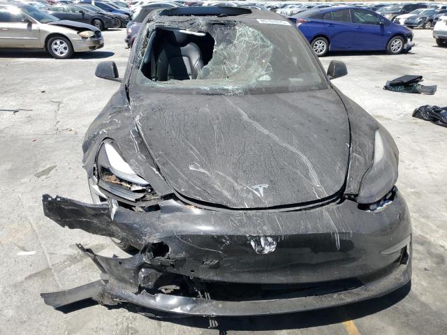5YJ3E1EB3NF192277 - 2022 TESLA MODEL 3 Negro foto 5