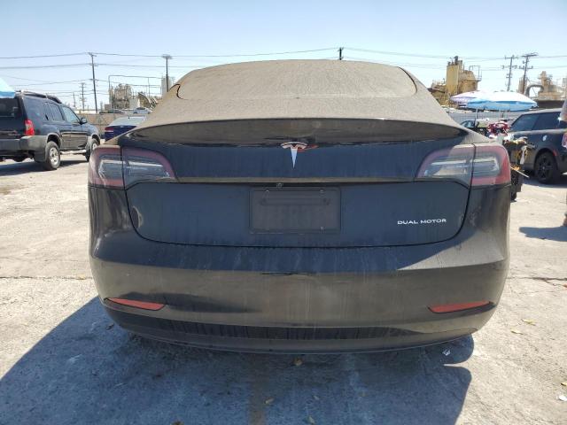 5YJ3E1EB3NF192277 - 2022 TESLA MODEL 3 Negro foto 6