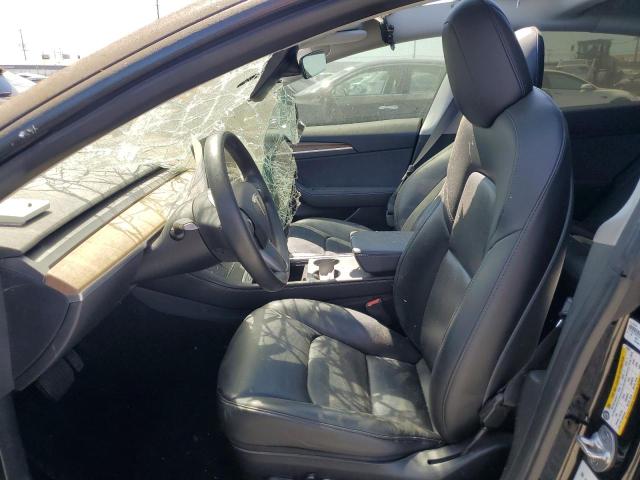 5YJ3E1EB3NF192277 - 2022 TESLA MODEL 3 Negro foto 7