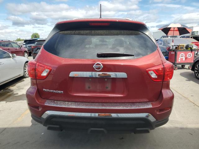 5N1DR2MN4HC636662 - 2017 NISSAN PATHFINDER S RED photo 6