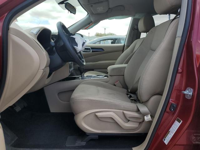 5N1DR2MN4HC636662 - 2017 NISSAN PATHFINDER S RED photo 7