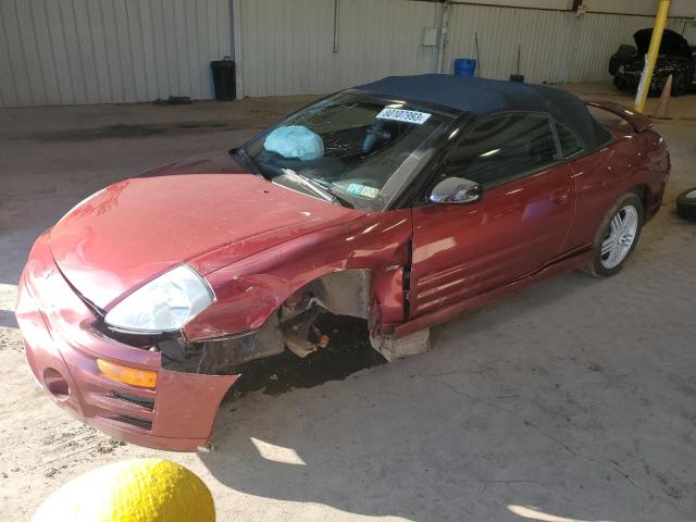 4A3AE55H25E010473 - 2005 MITSUBISHI ECLIPSE SPYDER GT MAROON photo 1