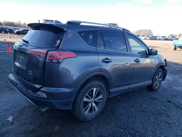 JTMRFREV5JJ181719 - 2018 TOYOTA RAV4 ADVENTURE GRAY photo 3