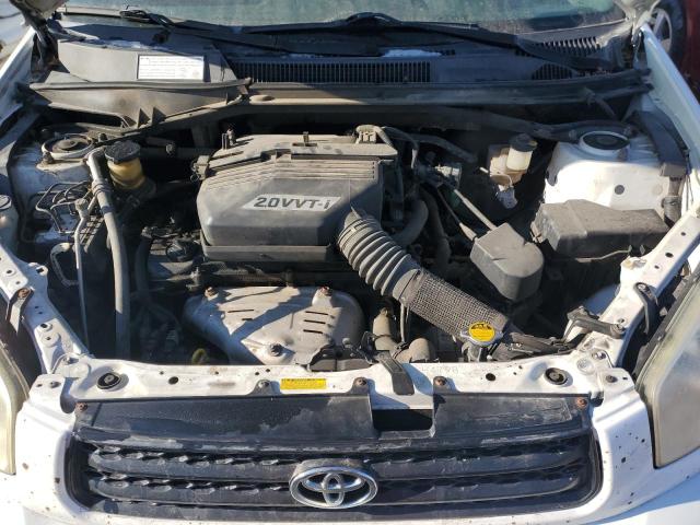 JTEHH20V530215991 - 2003 TOYOTA RAV4 WHITE photo 11