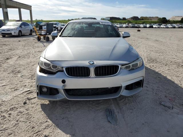 WBA3T3C53EP737475 - 2014 BMW 435 I SILVER photo 5