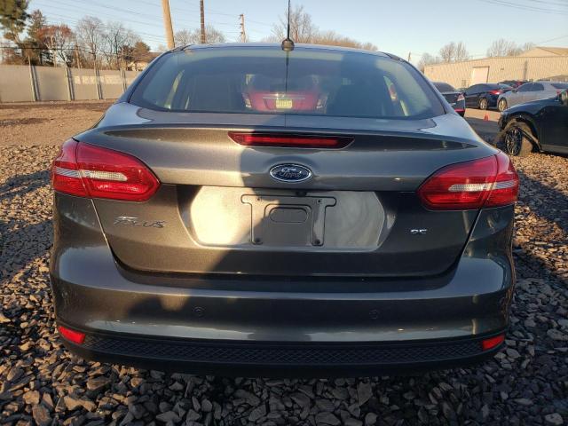 1FADP3F29GL368165 - 2016 FORD FOCUS SE GRAY photo 6