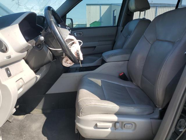 5FNYF3H51DB043952 - 2013 HONDA PILOT EXL 黑色 照片 7