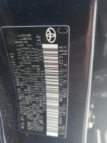 5YFB4MDE0RP202284 - 2024 TOYOTA COROLLA LE ლურჯი ფოტო 12