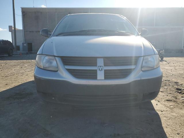 1D4GP25R05B329177 - 2005 DODGE CARAVAN SE SILVER photo 5