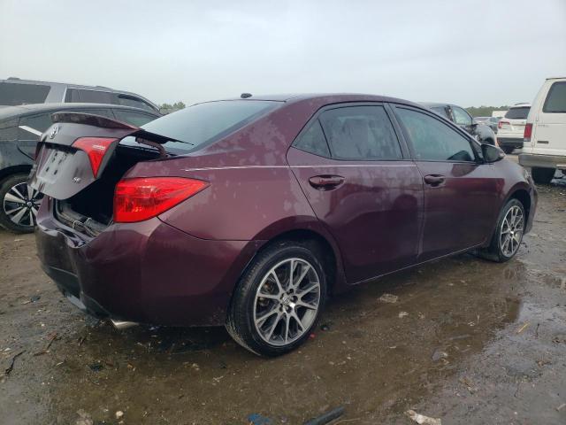 5YFBURHE6HP635095 - 2017 TOYOTA COROLLA L MAROON photo 3