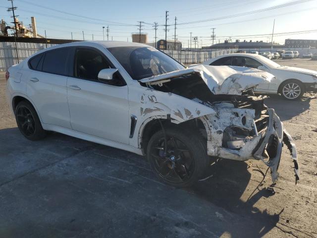 5YMKW8C50F0R42742 - 2015 BMW X6 M WHITE photo 4