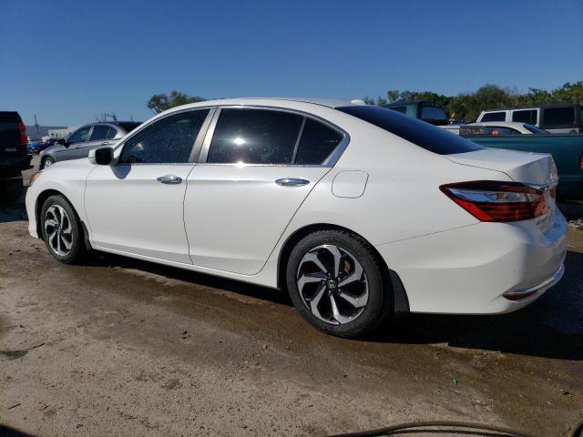 1HGCR2F80GA106160 - 2016 HONDA ACCORD EXL WHITE photo 2