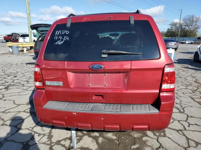 1FMCU03198KB84758 - 2008 FORD ESCAPE XLT RED photo 6