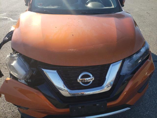 5N1AT2MV5HC776191 - 2017 NISSAN ROGUE SV ORANGE photo 11