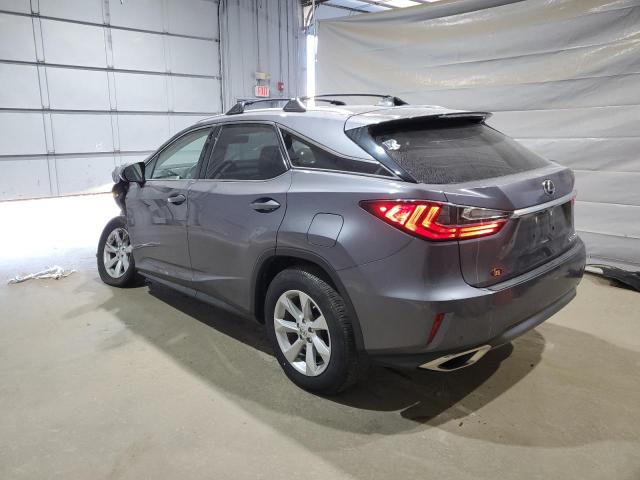 2T2BZMCAXHC120511 - 2017 LEXUS RX 350 BASE GRAY photo 2