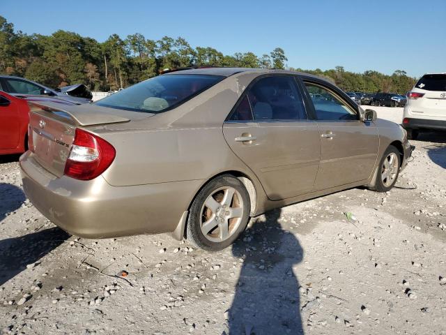 4T1BE30K82U001773 - 2002 TOYOTA CAMRY LE TAN photo 3