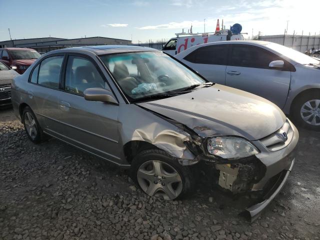 2HGES26775H570842 - 2005 HONDA CIVIC EX SILVER photo 4