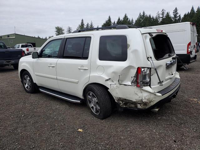 5FNYF4H63CB505859 - 2012 HONDA PILOT EXL WHITE photo 2