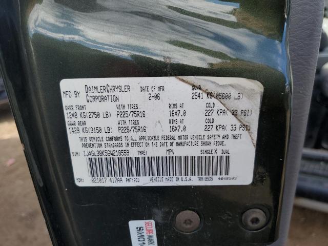 1J4GL38K56W218559 - 2006 JEEP LIBERTY RENEGADE 绿色 照片 13